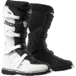 Stivali Thor Blitz XP – Bianco/Nero – Motocross & Enduro – Taglia 40.5 – PROMO