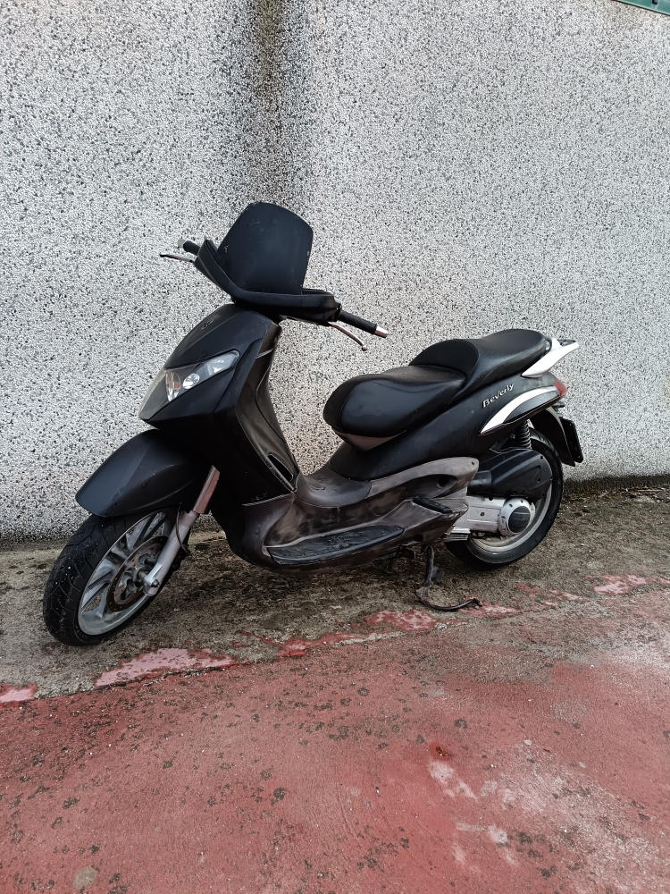 Piaggio Beverly 125 Sport Scooter 124cc Patente A1/B - Nero Usato Pronta Consegna - immagine 2