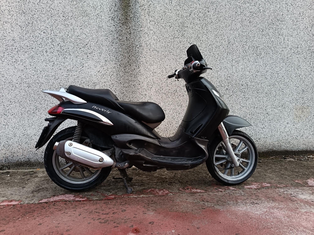 Piaggio Beverly 125 Sport Scooter 124cc Patente A1/B - Nero Usato Pronta Consegna - immagine 3