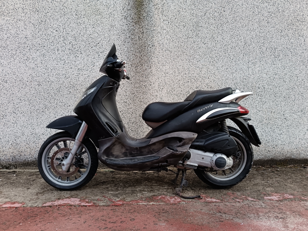 Piaggio Beverly 125 Sport Scooter 124cc Patente A1/B - Nero Usato Pronta Consegna - immagine 4