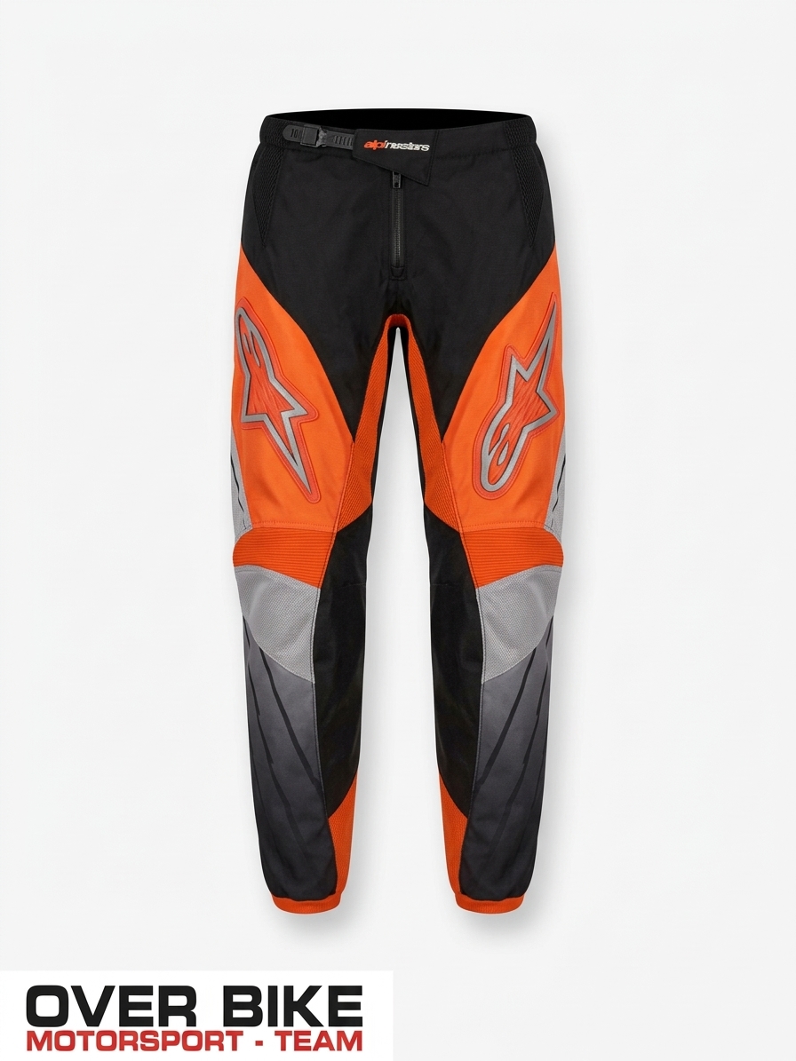 Pantaloni Cross Alpinestars Racer Arancio Taglia 40