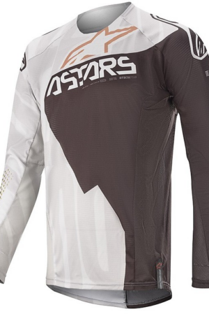 Maglia Motocross Alpinestars Techstar Factory Gray Taglia L