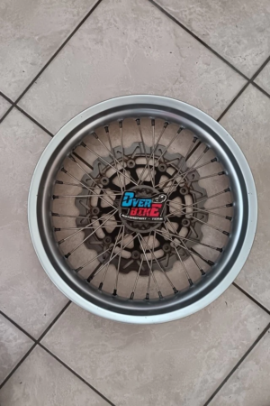 Cerchio Ruota Anteriore Completo di Mozzo e Disco Freno Braking - Aprilia SXV 450 / 550 (2006 - 2012)