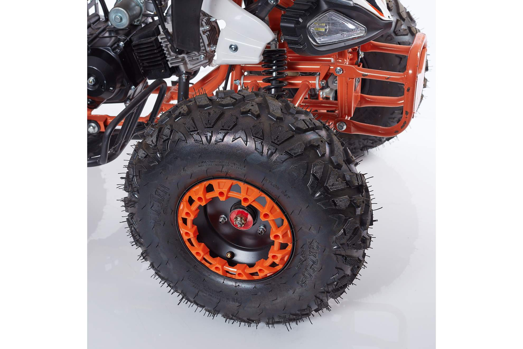 ZTech New Scorpion Pro R7 Nuovo Quad 125cc Non Omologato - Nero/Arancio Pronta Consegna - immagine 4
