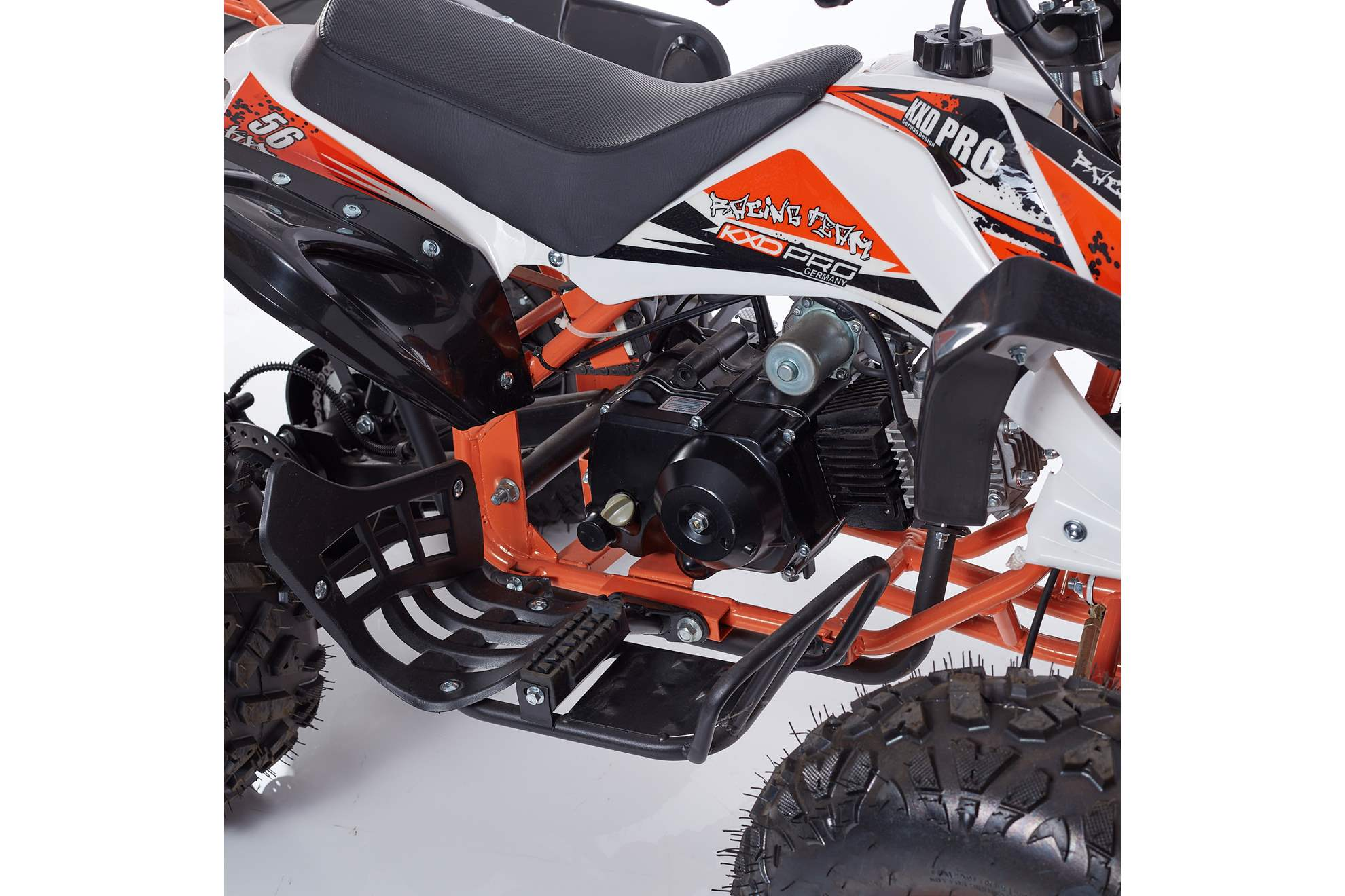 ZTech New Scorpion Pro R7 Nuovo Quad 125cc Non Omologato - Nero/Arancio Pronta Consegna - immagine 5