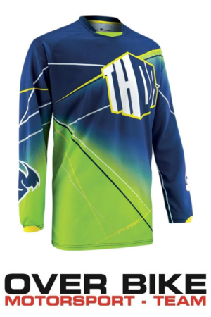 Maglia Cross Thor Phase Prism Blu Verde Taglia M