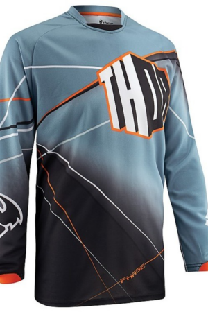 Maglia Cross Thor Phase Prism Steel Taglia S