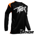 Maglia Cross Thor Sector Link Nero Arancio Taglia XL