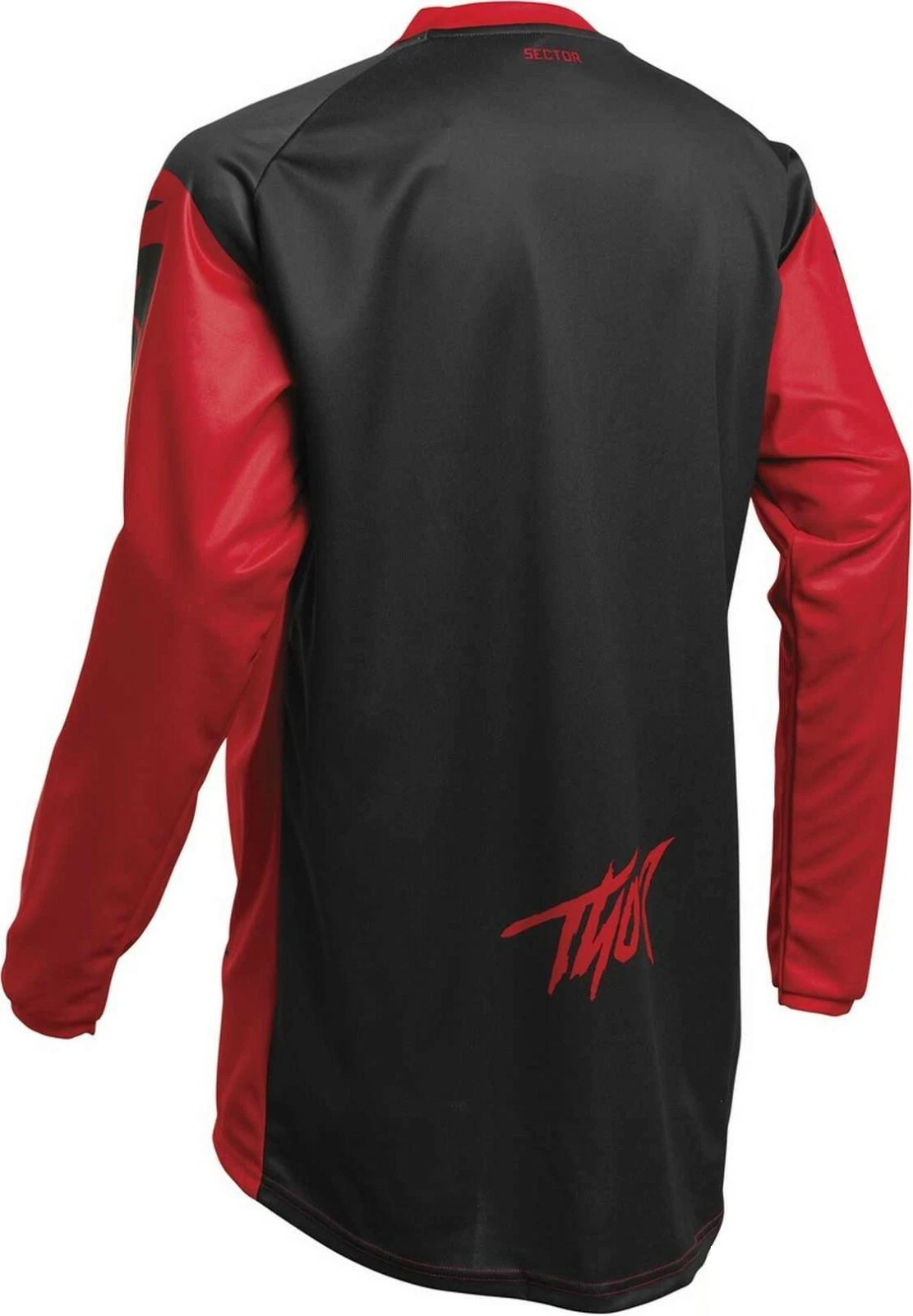 Maglia Cross Thor Sector Link Rosso Nero Taglia M - immagine 2