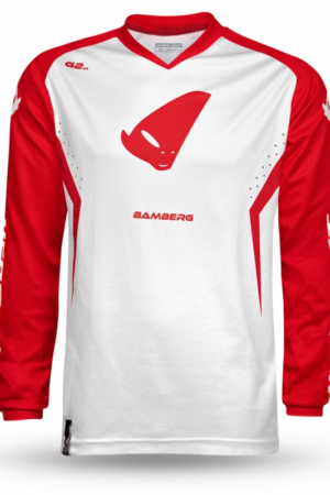 Maglia Motocross Ufo Plast Bamberg Red White Taglia XL