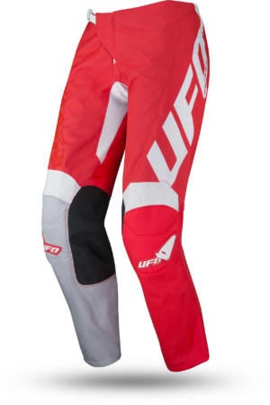Pantalone Motocross Ufo Plast Indium Red White Tg 46