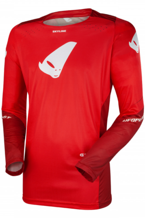 Maglia Motocross Ufo Plast Skyline Red Taglia M